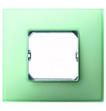Simon 27 Рамка декоративная, 3 поста, (+суппорт), S27 Neos, Матовый, изумрудный  27773-62  Simon