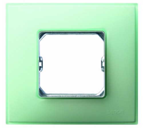 Simon 27 Рамка декоративная, 4 поста, (+суппорт), S27 Neos, Матовый, изумрудный  27774-62  Simon