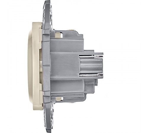 Inspiria Слоновая кость Розетка с заземлением С/У 16А без рамки  673721  Legrand