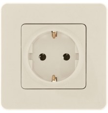Inspiria Слоновая кость Розетка с заземлением С/У 16А без рамки  673721  Legrand