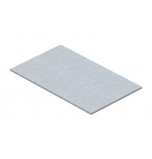 Заглушка монтажного основания прямоугольная для GES2 185x109x3 мм (сталь) (DUG B 2)  7407164  OBO Bettermann