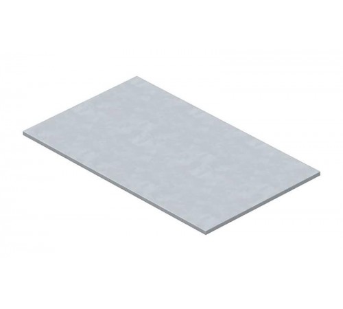 Заглушка монтажного основания прямоугольная для GES2 185x109x3 мм (сталь) (DUG B 2)  7407164  OBO Bettermann