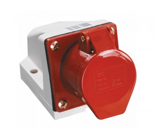 Розетка стационарная ССИ-114 16А-6ч/380-415В 3Р+РЕ IP44 MAGNUM  PSN12-016-4  IEK