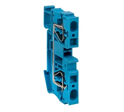 Колодка клеммная пружинная JXB-ST-6 57А синяя EKF PROxima  plc-jxb-st-6-blue  EKF