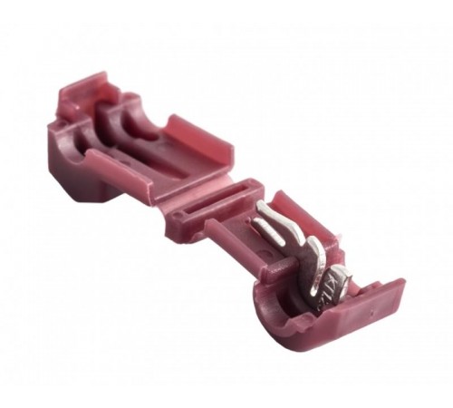 Ответвитель прокалывающий ОВ-T 1 0.25-1.0 мм2 красный (50шт) PROxima  plc-ovt-0.25-1.0  EKF