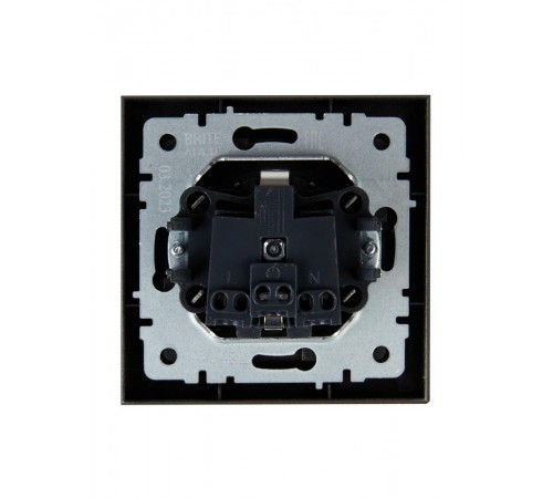 BRITE Розетка с заземлением со шторками 16А в сборе РСР14-1-0-БрШ шампань  BR-R14-16-K37-F  IEK