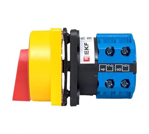 Переключатель кулачковый ПК-1-14 10А 4P "0-1" с блокировкой IP65  PROxima pk-1-14-10-a65 EKF