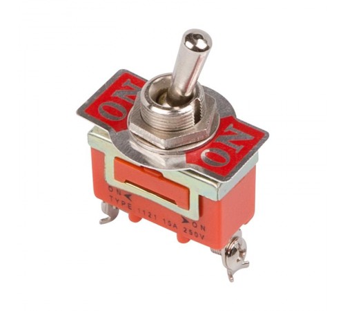 Тумблер 250V 15А (3c) ON-ON однополюсный  36-4111  REXANT