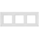 Рамка для розеток и выключателей Elegance 14-5003-01М на 3 поста, белый матовый  Б0065816  ЭРА