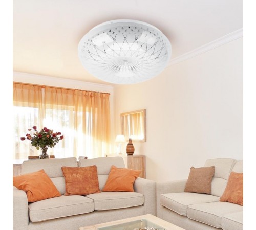 Светильник потолочный светодиодный Классик без ДУ SPB-6-12-4K Feya 12Вт 4000K  Б0054077  ЭРА