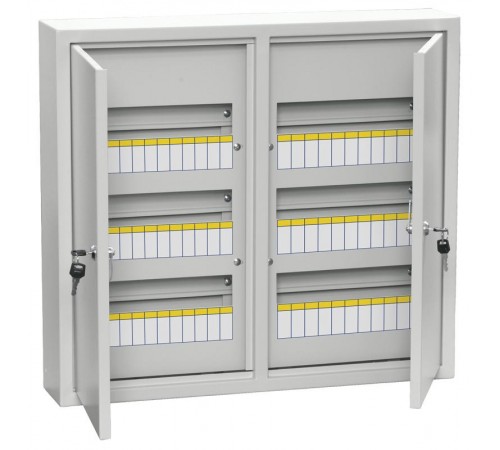 TITAN 3 Корпус металлический ЩРн-72 (540x600x120) IP31  MKM14-N-72-31-Z  IEK