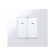 Simon 27 Выключатель двухполюсный с контрольной подсветкой, 16А 250В, узкий модуль, S27, белый  27134-64  Simon