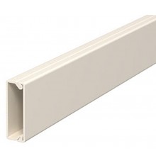 Мини-канал WDK с крышкой 10x30x2000 мм (высота борта 10,5 мм, крышка 30 мм) ПВХ кремовый RAL 9001  6150772  OBO Bettermann