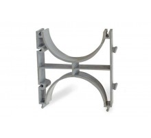 Кластер одинарный, двухсторонний для двустенных труб д125   PR08.3772  ПРОМРУКАВ