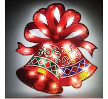 Фигура световая  "Колокольчики"  LT037   20 диодов  (белый 6500К), 1,5м шнур, IP20  26945  Feron