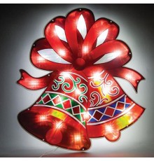 Фигура световая  "Колокольчики"  LT037   20 диодов  (белый 6500К), 1,5м шнур, IP20  26945  Feron