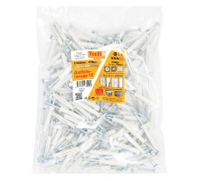 Дюбель-гвоздь YZ потайн. манжета нейлон 6x40 (180 шт) - пакет  147487  Tecfi