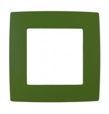 Рамка на 1 пост 12-5001-27  ,  зелёный  Б0019392  ЭРА