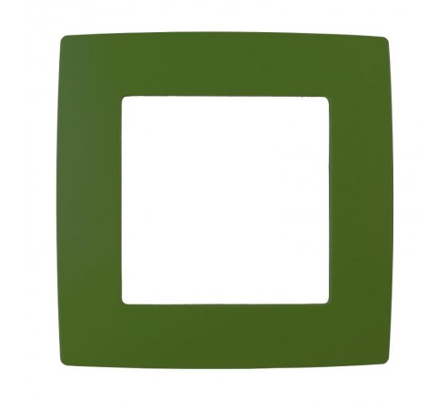 Рамка на 1 пост 12-5001-27  ,  зелёный  Б0019392  ЭРА