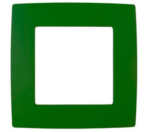 Рамка на 1 пост 12-5001-27  ,  зелёный  Б0019392  ЭРА