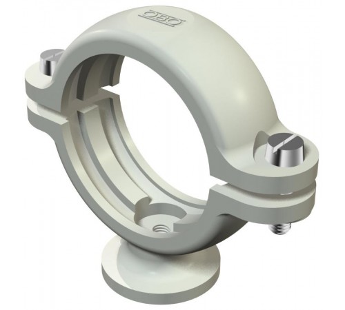 Крепежная скоба цокольная 25,5-28mm (2960 28 M6 LGR)  2130289  OBO Bettermann