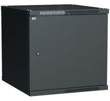 ITK Шкаф LINEA WE 12U 600x600мм дверь металл черный  LWE5-12U66-MF  ITK
