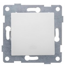 Ugra Переключатель (проходной) 1кл., СУ , 10А,250В, белый  С11В4-001  GUSI Electric