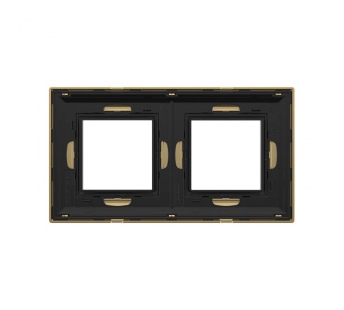 Рамка из металла, "Avanti", золотая, 4 модуля  4408854  DKC