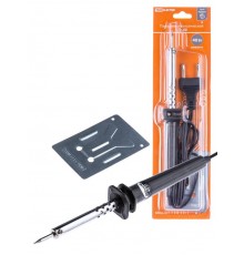 Паяльник электрический ПЭ-40  с жалом типа "конус", в комплекте подставка, 40 Вт, "Гранит"  SQ1025-0201  TDM