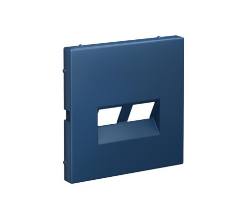 ArtGallery Аквамарин Накладка двойная для информационных функций типа Keystone  GAL001190  SE