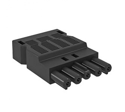 Штекер 5-полюсный Modul45connect (черный) (BT-S GST18i5p SW)  6108072  OBO Bettermann