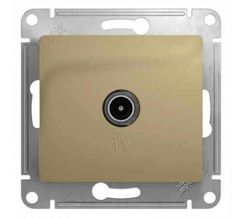 Glossa Титан Розетка TV, механизм  GSL000493  SE