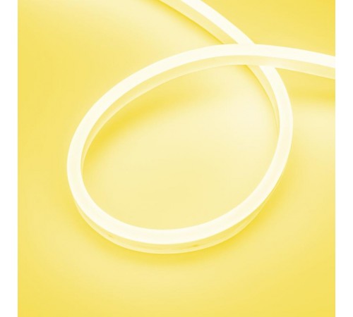 Светодиодная лента герметичная AURORA-PS-A120-16x8mm 24V Yellow (10 W/m, IP65, 2835, 5m) (Arlight, Силикон)  036694  Arlight