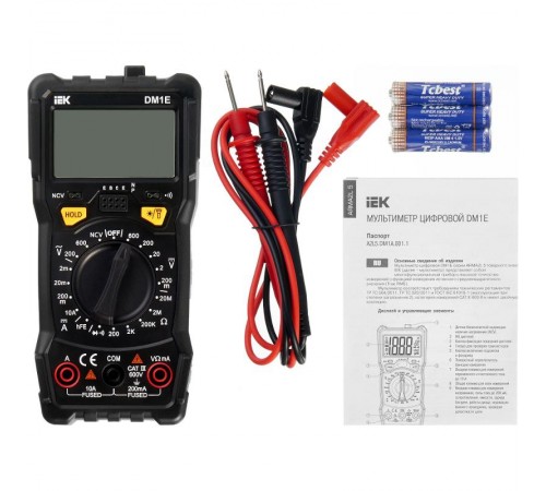 Мультиметр цифровой ARMA2L 5 DM1E  A2L5-DM15-01  IEK