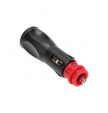 Штекер автоприкуривателя с предохранителем универсальный под винт  16-0204  REXANT