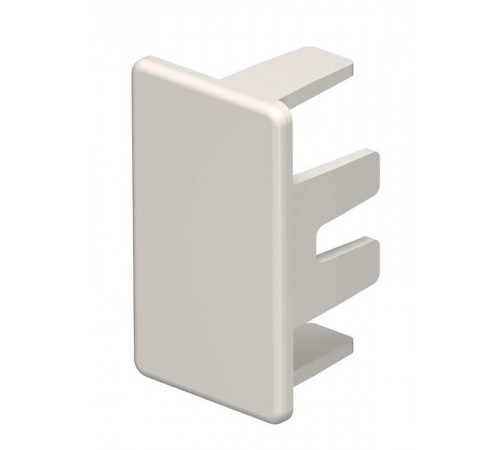 Торцевая заглушка кабельного канала WDK 20x35 мм (ПВХ,кремовый) (WDK HE20035CW)  6162487  OBO Bettermann