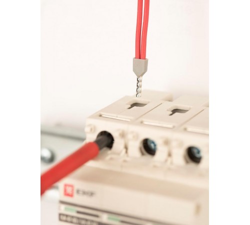 Наконечник штыревой втулочный изолированный НШвИ(2) 0,75-8 (50шт.) EKF PROxima  nhvi2-0.75-8  EKF