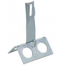 Дер. пр. кр. 6-8мм кон. шир. h=100мм оц. сталь HDZ  ZDP81-14-4-68-100  IEK