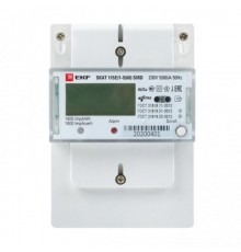 Счетчик электрической энергии однофазный многотарифный SKAT 115E/1-5(60) SIRD PROxima  11501R  EKF