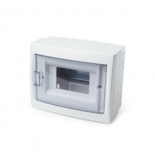 Бокс настенный 6 модулей, пластик, IP20, серия Standart (КНО-6Д), EBX50-3/06-20  39645  STEKKER