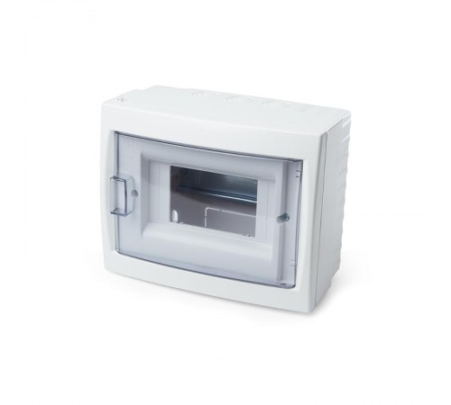 Бокс настенный 6 модулей, пластик, IP20, серия Standart (КНО-6Д), EBX50-3/06-20  39645  STEKKER