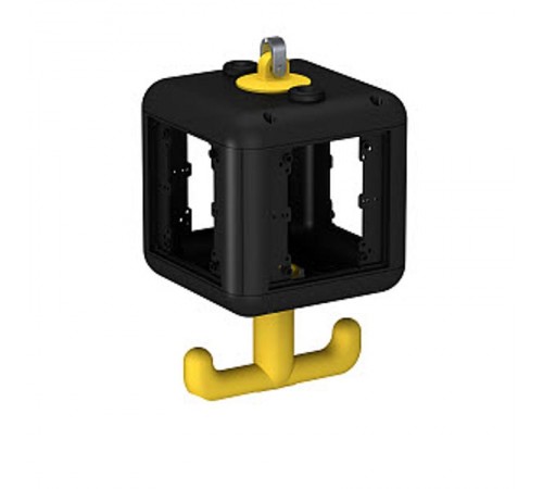 Корпус блока питания VH-4 (пустой) 140x140x252 мм (черный) (VH-4 LG)  6109800  OBO Bettermann