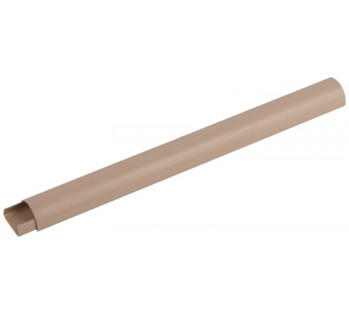KK-20-12-B  Кабель-канал ЭРА KK-20-12-B полукруглый бежевый 20х12мм 60м  Б0058626  ЭРА