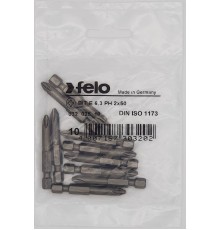 Бита крестовая серия Industrial PH 2X50, 10 шт  03202510  Felo