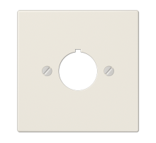 Крышка для установки специальных изделий 22,5 мм с несущим каркасом; слоновая кость  LS964  Jung