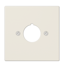 Крышка для установки специальных изделий 22,5 мм с несущим каркасом; слоновая кость  LS964  Jung