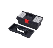 Ящик для инструментов 31х17х13см Patrol STUFF Semi Profi 12 черный  146177  Tech-KREP