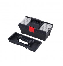 Ящик для инструментов 31х17х13см Patrol STUFF Semi Profi 12 черный  146177  Tech-KREP