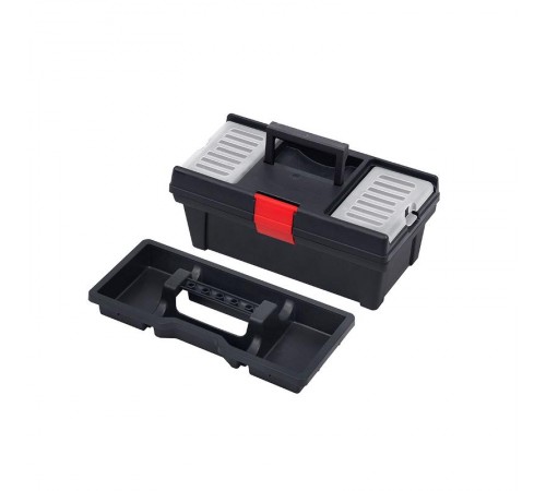 Ящик для инструментов 31х17х13см Patrol STUFF Semi Profi 12 черный  146177  Tech-KREP