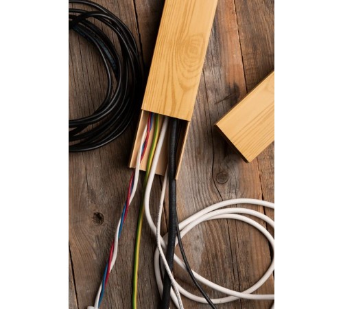 Канал кабельный под светлое дерево (60х40) (40м.) EKF PROxima  kk-60-40w  EKF